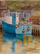 Docked at Petty Harbour (Sold)