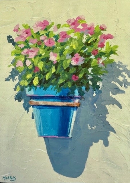 Mijas (blue pot) Mini (SOLD)