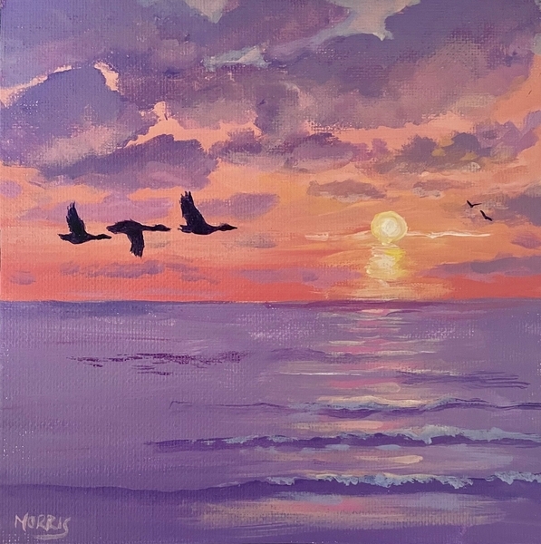 Sunrise at Rouge Beach (Geese) (Mini)